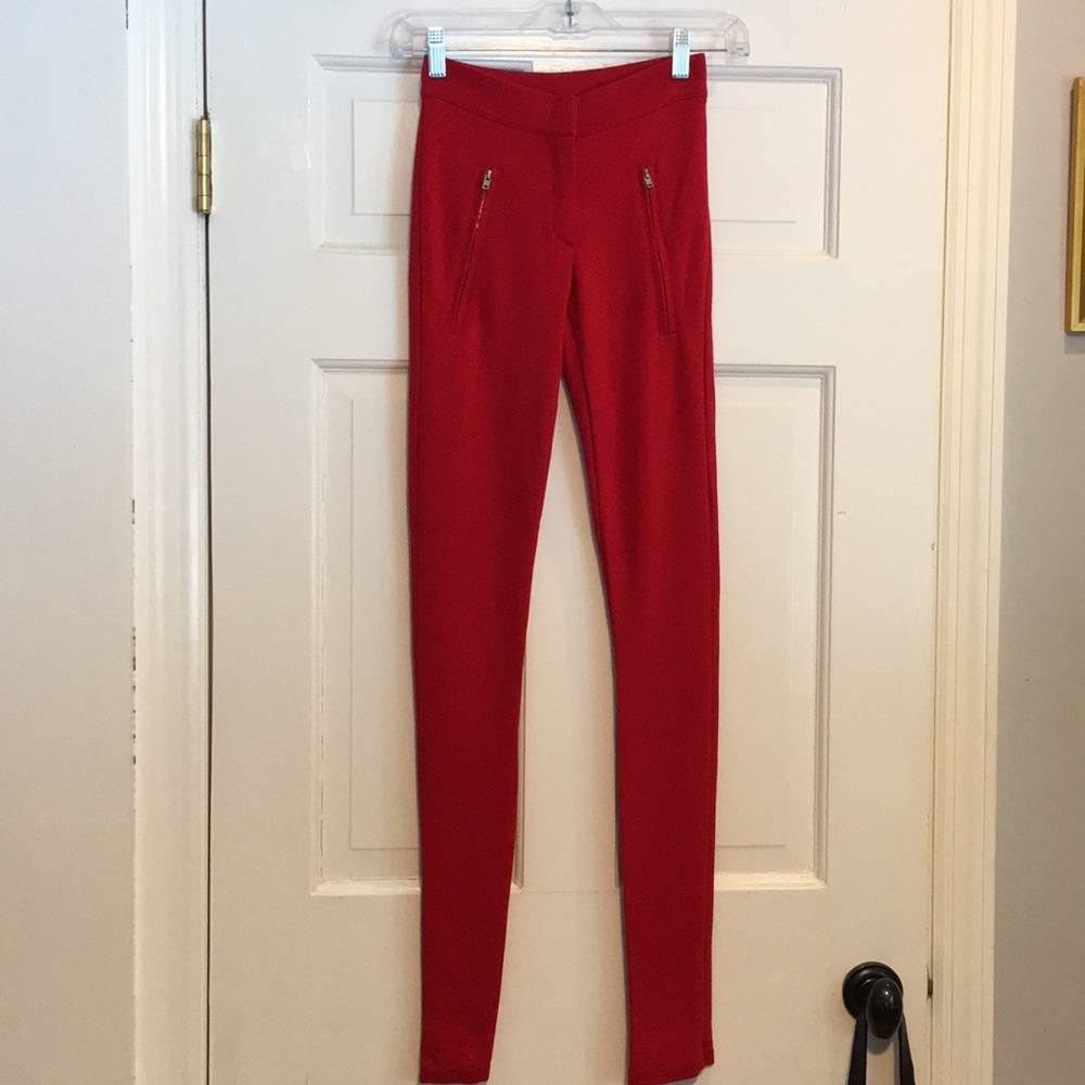 Vero Moda red stretchy pants